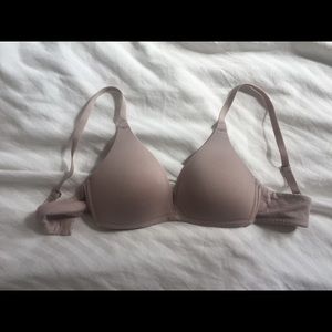 Muji light lilac bra XS